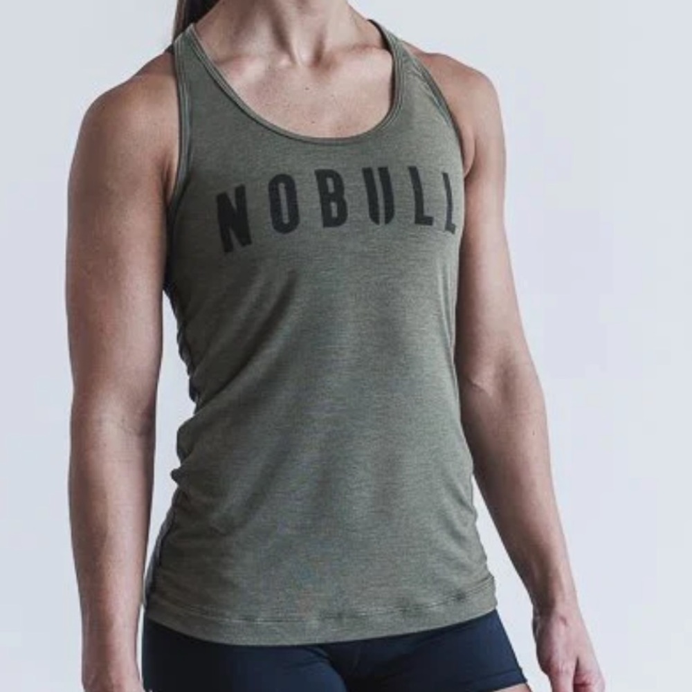 NOBULL Racerback tee | Army ~ Large